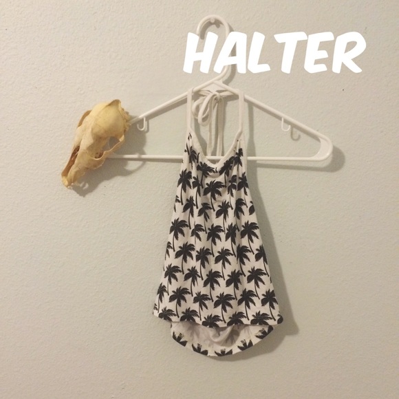 Brandy Melville  |  Palm Tree Halter