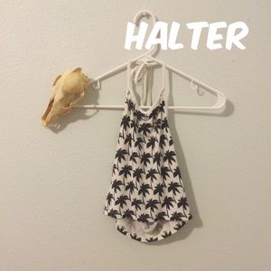 Brandy Melville  |  Palm Tree Halter