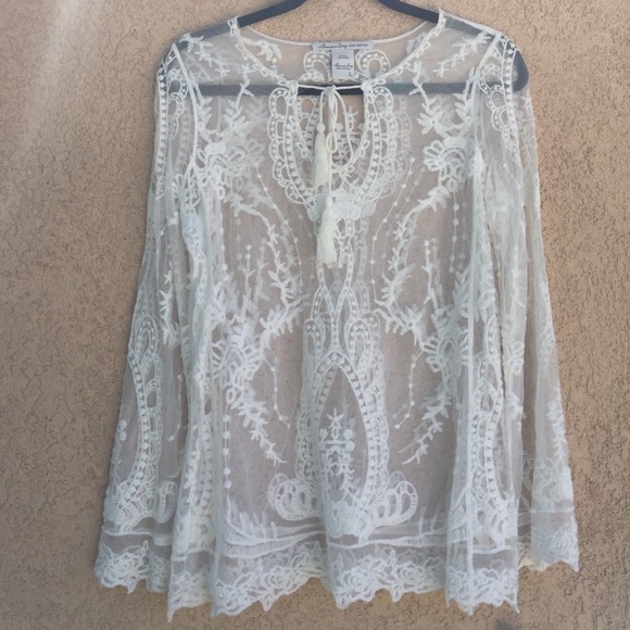 American Rag Tops - Pretty Boho Style Top