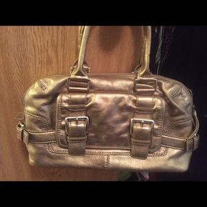 Michael by Michael Kors gold small tote