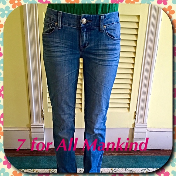 7 for All Mankind Jeans | Dark Wash | Straight Cut