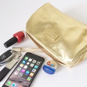 Michael Kors Metallic Gold Pouch