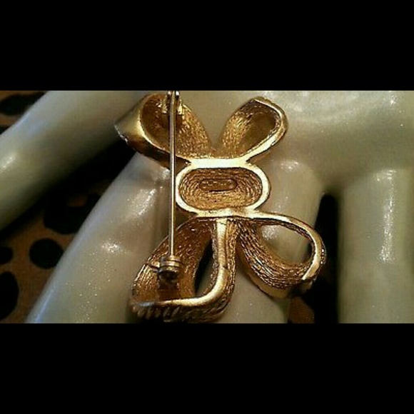 ❌SOLD❌Vintage Dior Rhinestone Brooch Swarovski - Picture 2 of 4