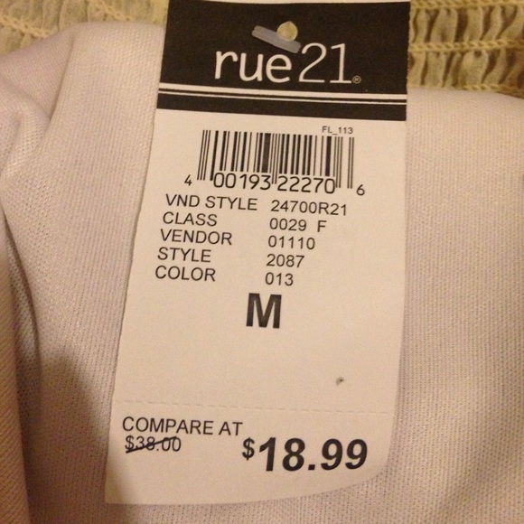 NWT Rue 21 blouse - Picture 2 of 4