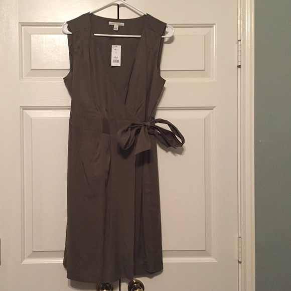 Military Green casual dress.