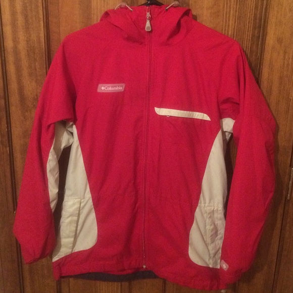 Hooded Columbia Rain Coat