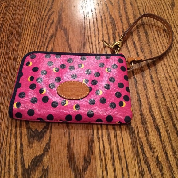 NWT Fossil Wristlet