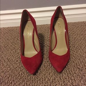 Aldo shoe red color!!!!