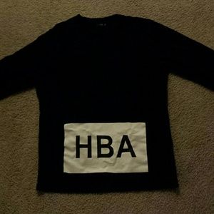 Black t shirt HBA