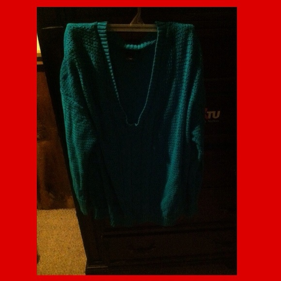 Lane Bryant blue sweater