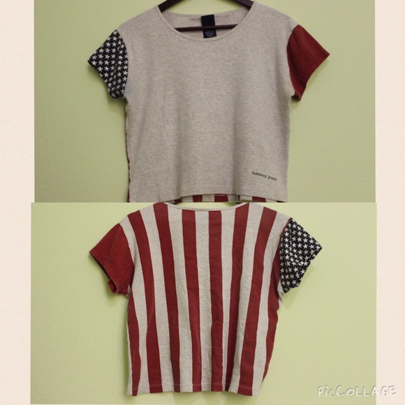 Tommy Hilfiger American flag shirt