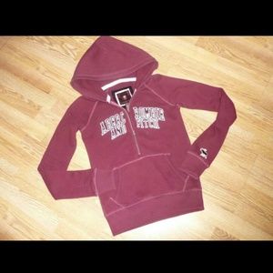 Abercrombie & Fitch moose logo hoodie sweatshirt s