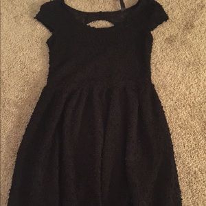 Cute above the knee dress.