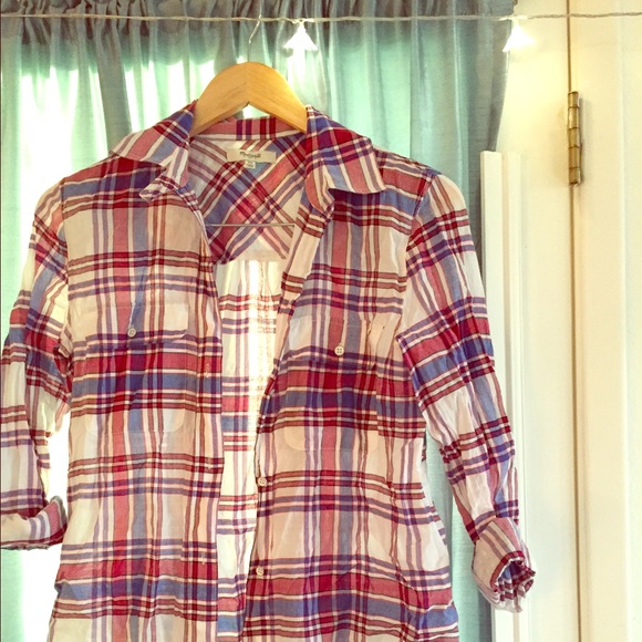 Madewell Plaid shirt