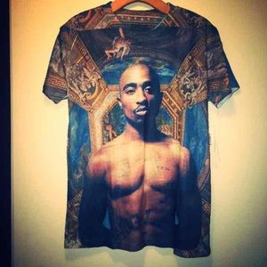 Forever 21 Tupac t shirt womens top RARE SOLD OUT!
