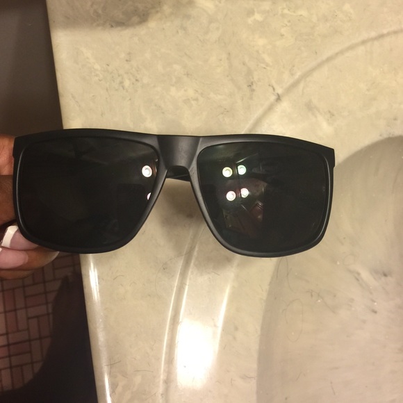 Dark black shades
