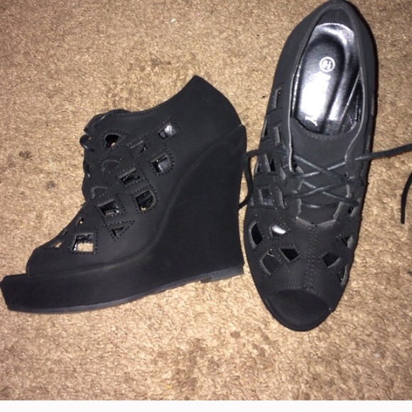 Black booties