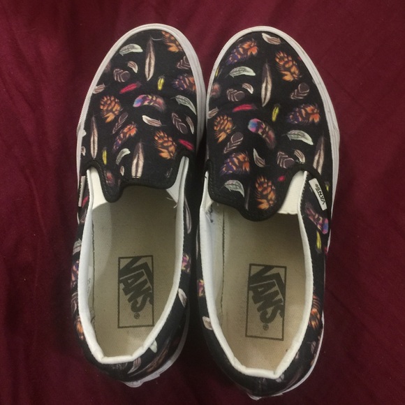 Vans Feather print