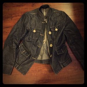 Military style GAP denim jacket