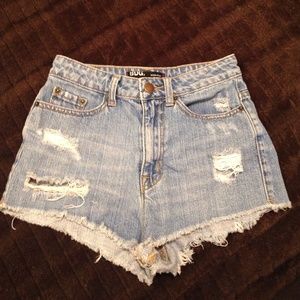 BDG High waisted shorts faded from urban outfitter