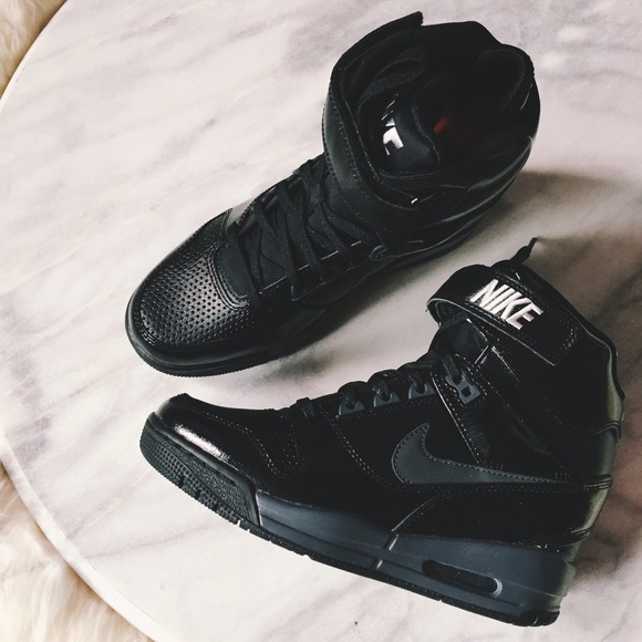Nike Shoes - Nike Air Revolution Sky Hi Wedge Sneakers