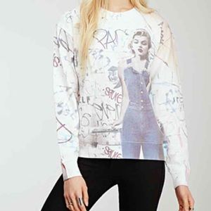 💋 Forever 21 Marilyn Monroe sweatshirt crew neck