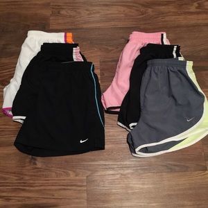 6 Nike Shorts Size M & L