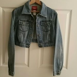 Guess cropped denim jacket