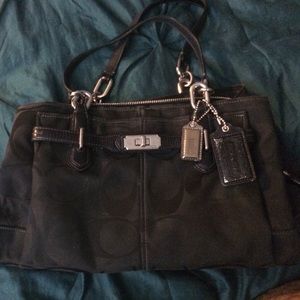 Black Coach Handbag