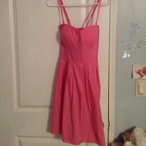 Pink dress Jr size large NWOT