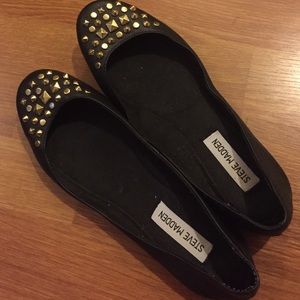 Steve Madden studded flats
