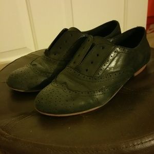 Steve Madden black formal shoes (6.5)