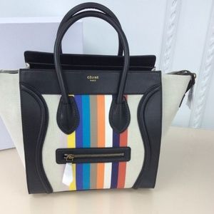 Celine mini luggage bag
