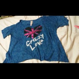 Ransom crop top "Crazy Love"