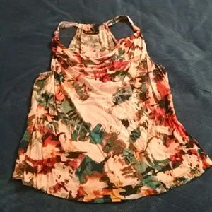 Floral dress tank