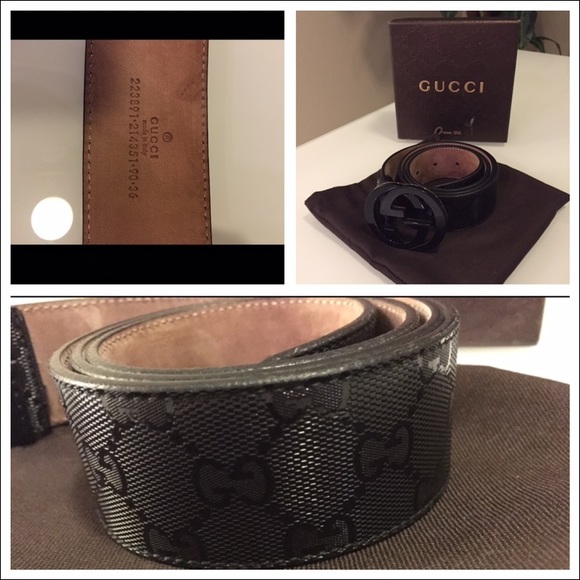 Gucci belt with interlocking g buckle main image 4