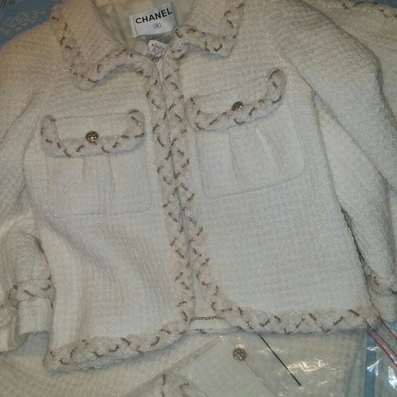 cream chanel jacket