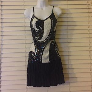 Super cute sequins Vegas mini dress!