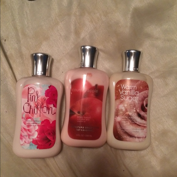Bath and body works lotion bundle