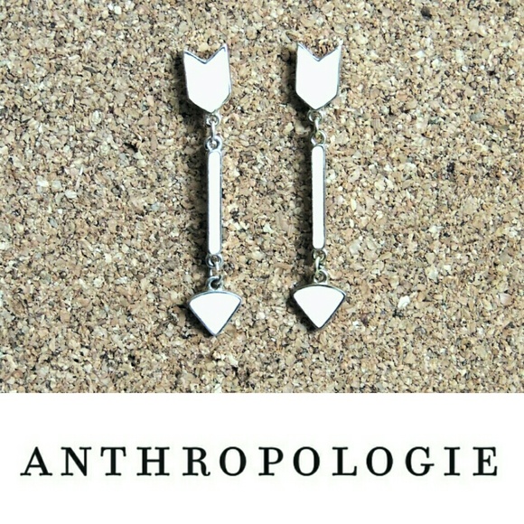 Anthropologie Chevron Earrings