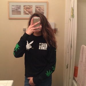 high times x playboy long sleeve