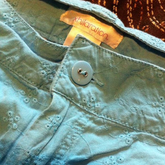 Teal Shorts - Picture 2 of 3
