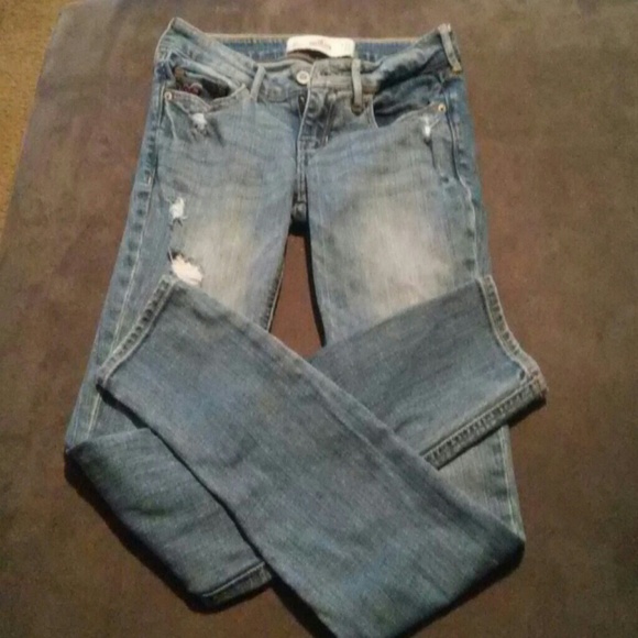 Small girls hollister jeans.