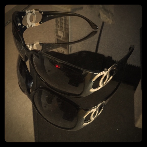 Chanel blackout sunglasses