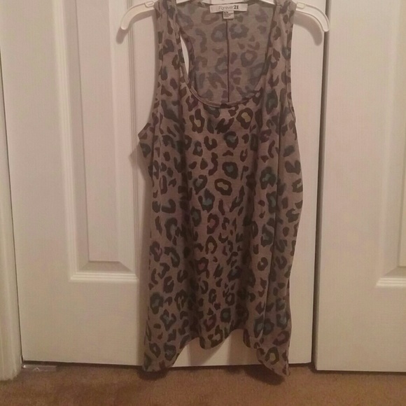 Chetah tank top