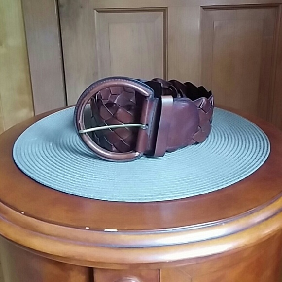 Oversized Brown Belt