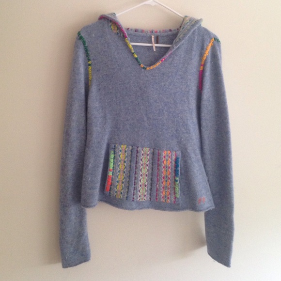 Free People Hoodie Sweater - Picture 1 of 3