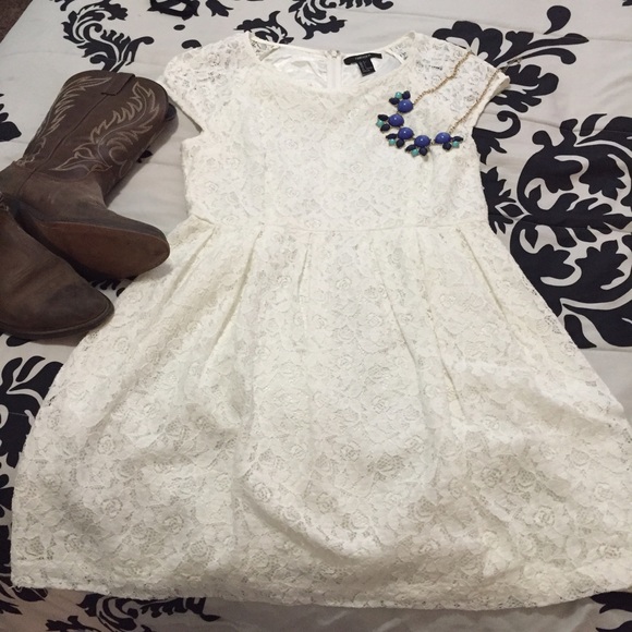 Adorable white dress