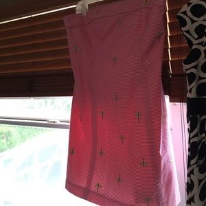 jCrew dress pink gingham