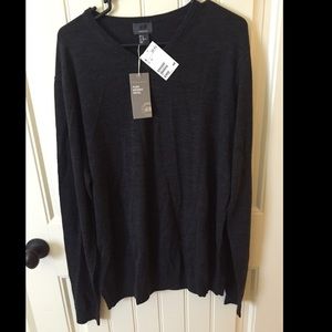 NWT H&M Pure Merino Wool XL V-Neck Sweater